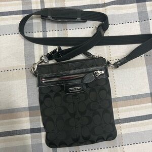 Black Coach Crossbody Bag